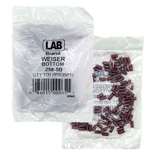 LAB WEI8553-5 5 Weiser Bottom Pin .258, Polybag 100 Pins