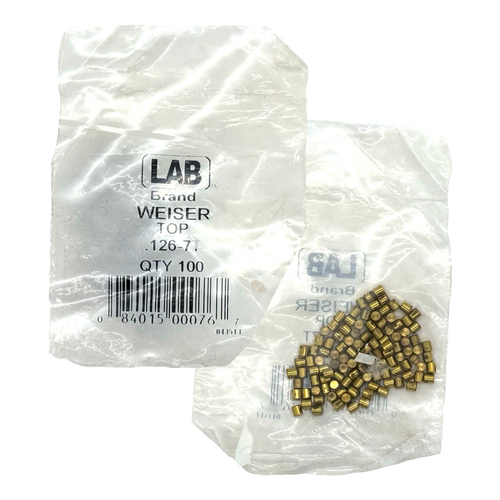 LAB WEI8580-7 7 Weiser Master Pin .126, Polybag 100 Pins