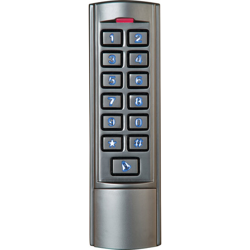 Camden CM-110SK Surface Mount Keypad, 2,000 Users, Slim Line, (1) Form C’ Relay, 12 VDC