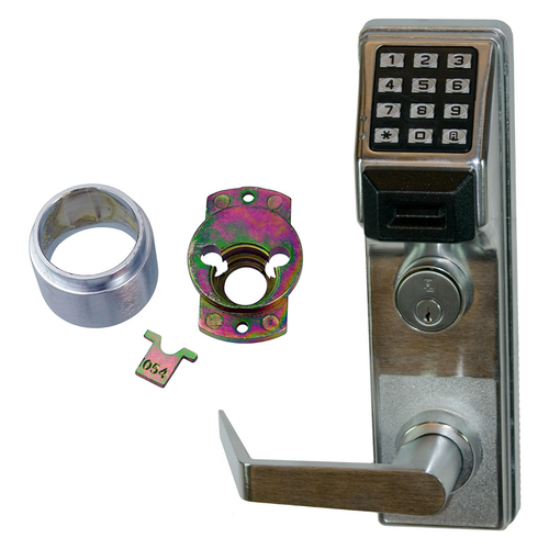 Alarm Lock ETPDLS1ET-AS/26DV99 Trilogy T3 Prox Reader Keypad - Von Duprin Exit Trim, Weather Proof, Satin Chrome