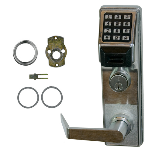 Alarm Lock ETPDLS1ET-BIC/26DV99 Trilogy T3 Prox Reader Keypad - Von Duprin Exit Trim, Satin Chrome
