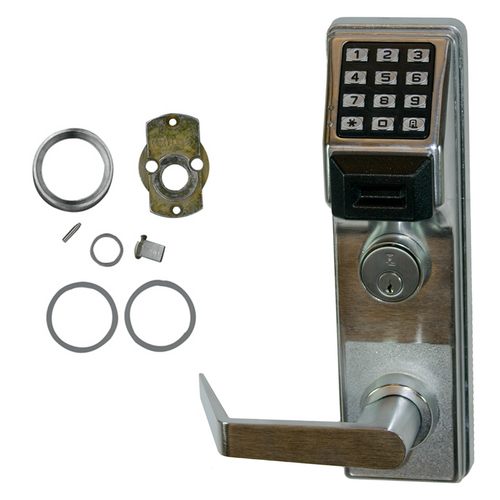 Alarm Lock ETPDLS1ET-S/26DV99 Trilogy T3 Prox Reader Keypad - Von Duprin Trim, Weather Proof, Satin Chrome