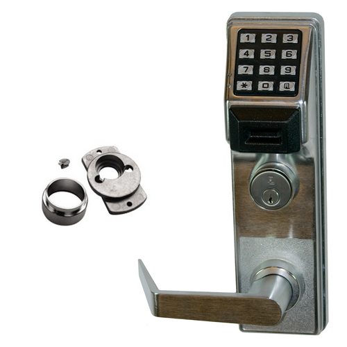 Alarm Lock ETPDLS1ET-SIC/26DV99 Trilogy T3 Prox Reader Keypad - Von Duprin Exit Trim, Weather Proof, Satin Chrome