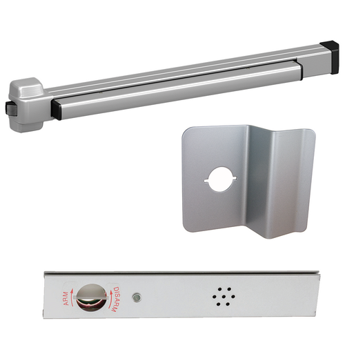Von Duprin 22NL-689-36 ALK Alarmed Rim Exit Device 210NL Nightlatch Pull Trim, 36in, Grade 1