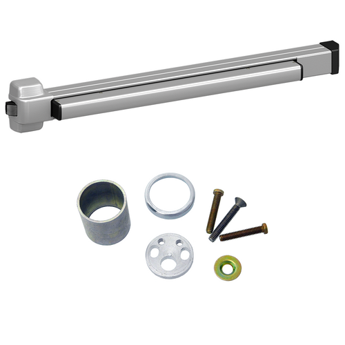 Von Duprin 22NL-OP-689-48 Rim Exit Device 110MD NL-OP Nightlatch Cylinder 48in, Hex Dogging, Grade 1