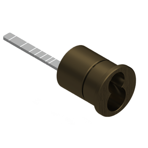 GMS ICSR10B Schlage FSIC Rim Cylinder, 613/US10B Oil Rubbed Bronze