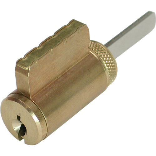GMS K001YA4OB Knob (Key-in-Knob) Cylinder 5-Pin Yale 8, Zero Bitted, 606/US4 Satin Brass