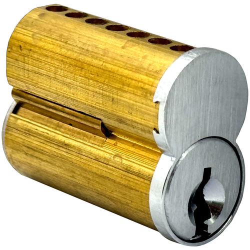 GMS IC7TE26D Best 7-Pin Uncombinated Core (SFIC), TE Keyway, 626/US26D Satin Chrome