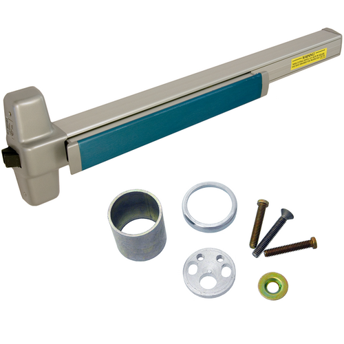 Von Duprin 99NL-OP-628-36 Rim Exit Device 110MD NL-OP Nightlatch Cylinder Trim, 36in, Grade 1, Anodized Aluminum