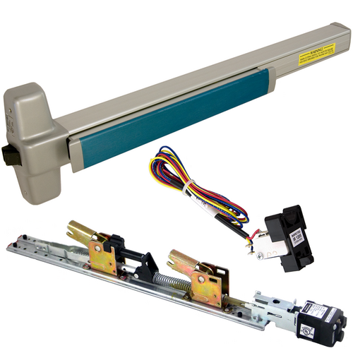 Von Duprin RX-QELA-99EO-628-36 KIT - RX QEL Rim Exit Device, Exit Only No Trim, 36in, 628/US28 Aluminum