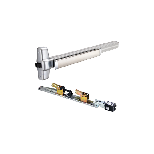 Von Duprin QELA-99EO-626 36 QEL Rim Exit Device, Exit Only No Trim, 36in, Grade 1, Satin Chrome