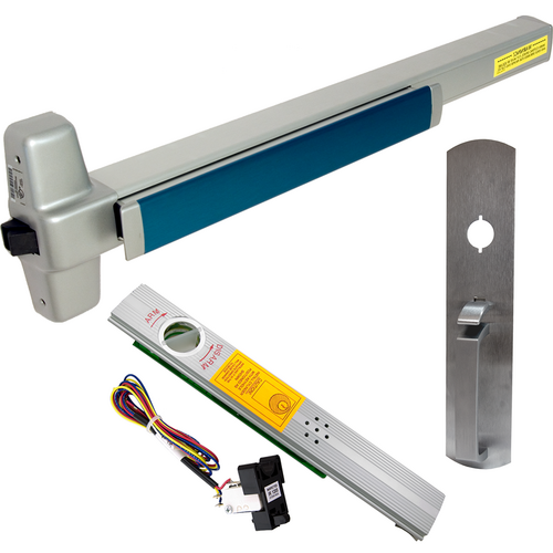 Von Duprin 98TP-628-36 ALK Alarmed Rim Exit Device, 990TP Thumb Trim, 36in, Grade 1, Anodized Aluminum