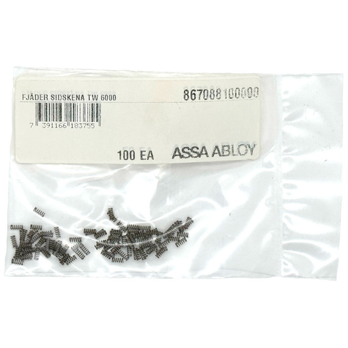 Assa Abloy 867088 Twin Side Bar Spring 100/Bag