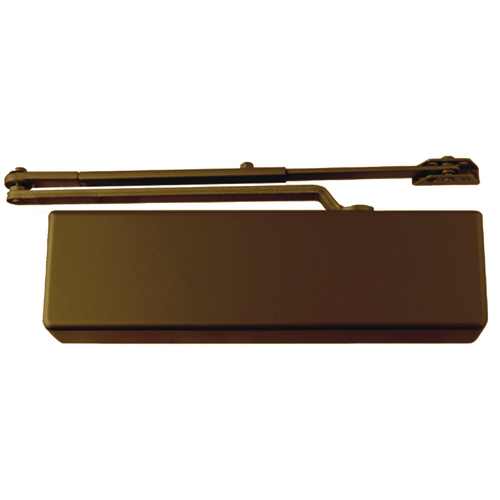 Dexter DCH1000.STD.FULL.RW/PA.DKBRZ Heavy Duty Surface Mount Door Closer with Full Cover and Regular Arm Dark Bronze Finish