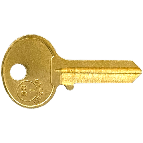 JMA HUD-3DE-BR HL2 BO1 R1003M Hudson/Bommer Key Blank Brass