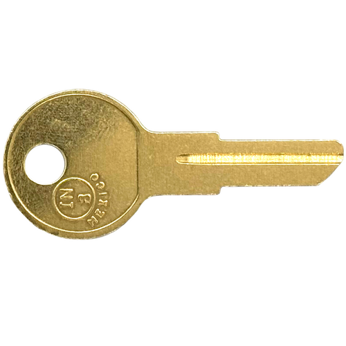 JMA ILC-7DE-BR IN8 L1054B Ilco Key Blank Brass