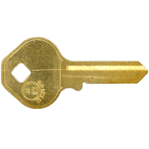 JMA MAS-3DE-BR 150K M12 1092D Master Key Blank Brass