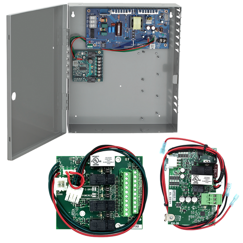 Schlage PS902-4R-BB 2A Power Supply Relay Option Board with Battery Backup, 12/24VDC