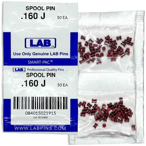LAB J240 Spool Pin .240 Colored, Smart-Pac 100 Pins