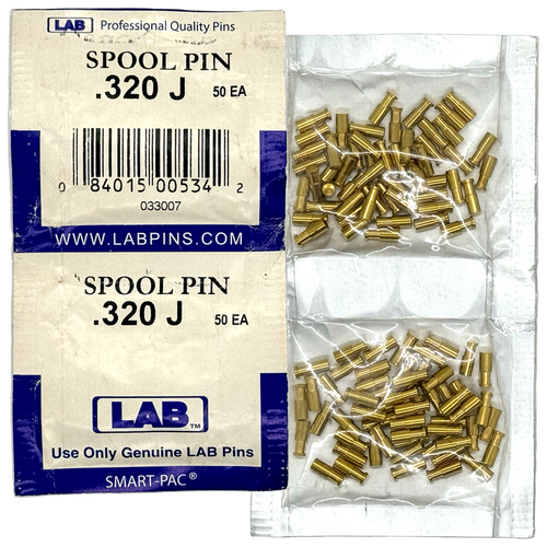 LAB J320 Spool Pin .320 Colored, Smart-Pac 100 Pins