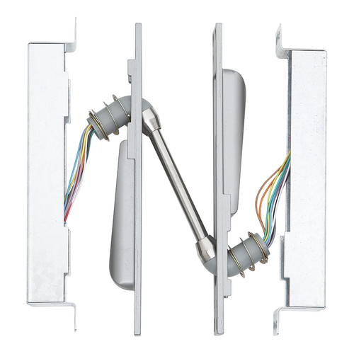 Von Duprin EPT2-689 Electric Power Transfer, 24VDC 2A, 2x 18 Gauge Wires, Aluminum, 689/SP28