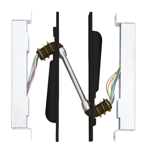 Von Duprin EPT10-695 Electric Power Transfer, 10x 24 Gauge Wires, 24VDC 1 Amp, Dark Bronze