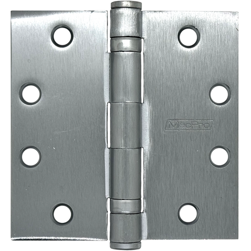 McKinney MPB79 4.5 X 4.5 US26D MacPro 5-Knuckle Hinge, Full Mortise, 4.5