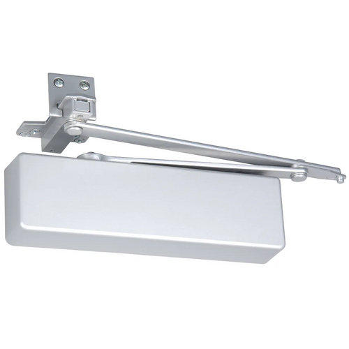 Norton UNI7500-SN-36-689 ADA Adjustable Surface Door Closer, Sizes 1-6, Full Cover, Grade 1, UL