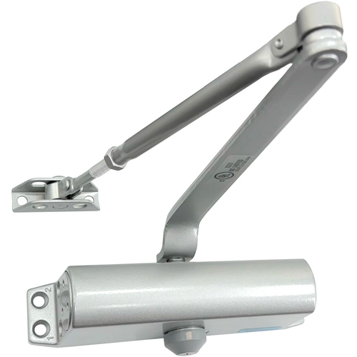 Calibre CA8852P-AL Surface Mount Door Closer, Parallel Arm, Size 2, AL/SP28 Anodized Satin Aluminum