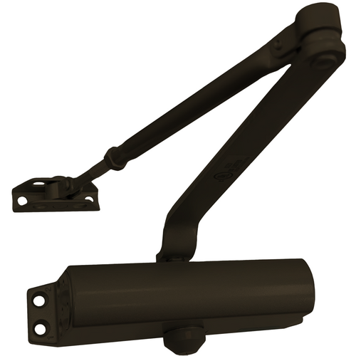 Calibre CA8854P-DU Surface Mount Door Closer, Parallel Arm, Size 4, DU/SP313 Anodized Dark Bronze