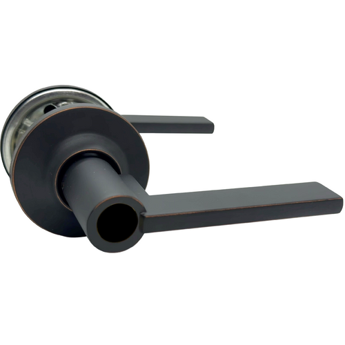 Yale 201 VI 10BP-ISO Vidalia Privacy Lever, RC Adjustable Backset 2-3/8in - 2-3/4in, Oil Rubbed Bronze