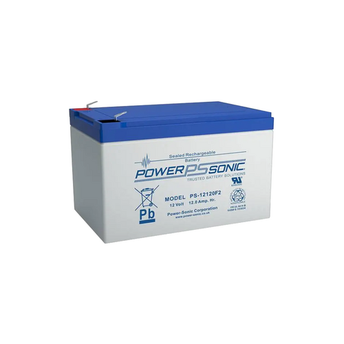 Power Sonic PS-12120 12V-12AMP Battery F1 Terminals