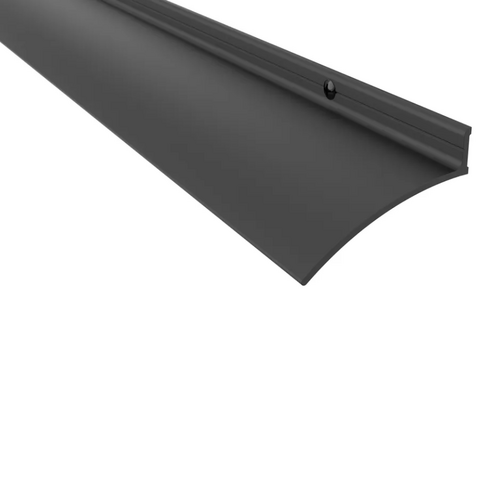 Pemko 346BSP 40IN Drip Guard 40in Black Suede Powder Coat BSP
