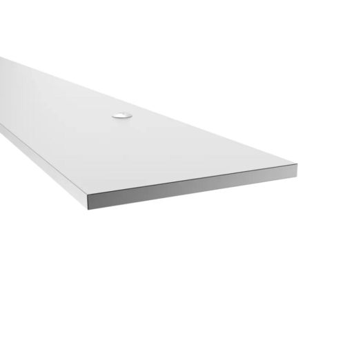 Pemko 357SP 96IN Flat Overlapping Astragal 2in Wide x 96in Galvanized Steel SP