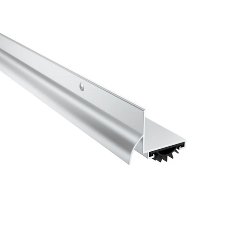 Pemko 210AV 36IN Surface Mounted L-Shaped Door Shoe with Rain Drip and Eco-V Insert 36in Aluminum