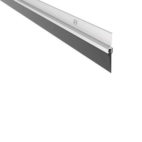 Pemko 307AV 48IN 1in Vinyl Sweep 48in Aluminum, Overall Height 1-7/8in