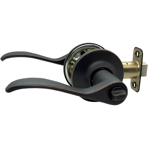 Yale 201 NL 10BP-ISO Niagara Privacy Lever, RC Adjustable Backset, Grade 3, Oil Rubbed Bronze