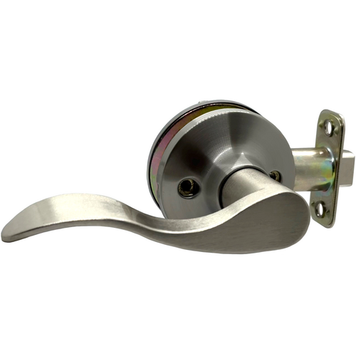 Yale 720YE KW 619 LH-ISO Keowee Left-Handed Trim Lever, Single Cylinder Deadbolt, Satin Nickel, Grade 3