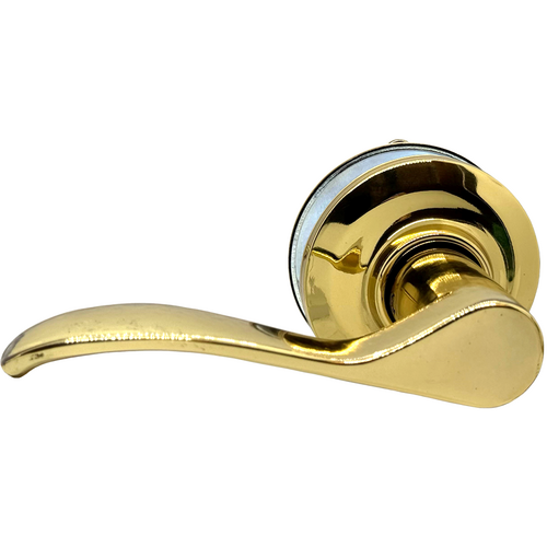 Yale 720 NW 605 LH-ISO Norwood Interior Trim Lever, Left-Handed, Single Cylinder Deadbolt, Polished Brass
