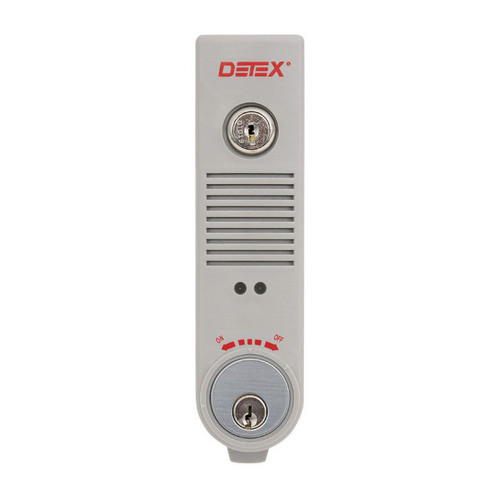 Detex EAX500W Weatherized Surface Mount Battery Alarm Gray Finish