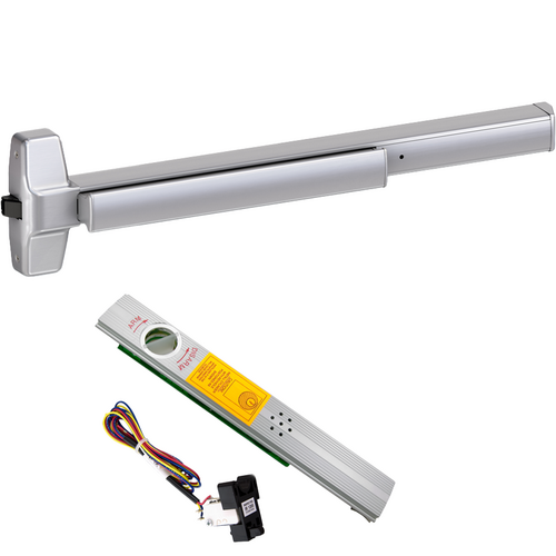 Von Duprin RX-78EO-626-36-ALK 78 Series Wide Stile Alarmed Rim Exit Device, 36in, Grade 1, Satin Chrome