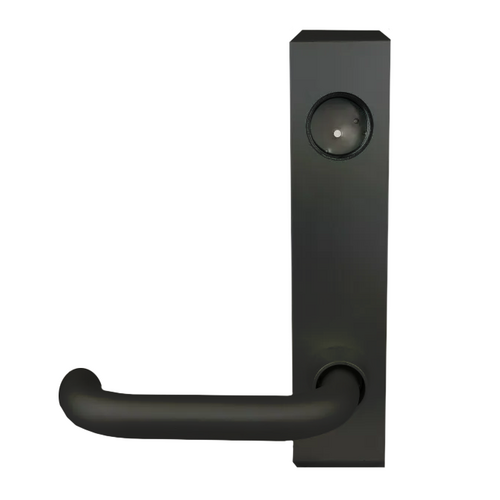 FCBP L3623-M1-BL Lever Trim for 3690 CVR Concealed Vertical Rod, RHR, Night Latch, Schlage C Keyway