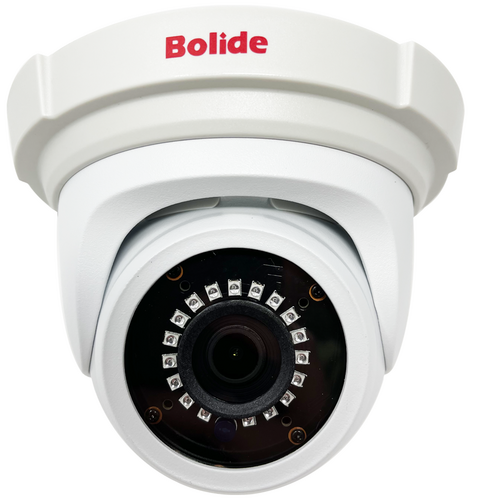 Bolide BN8019AI/NDAA H.265 5MP 2.8mm IP67 IR Eyeball Camera, PoE, NDAA Compliant, iPac AI Enabled