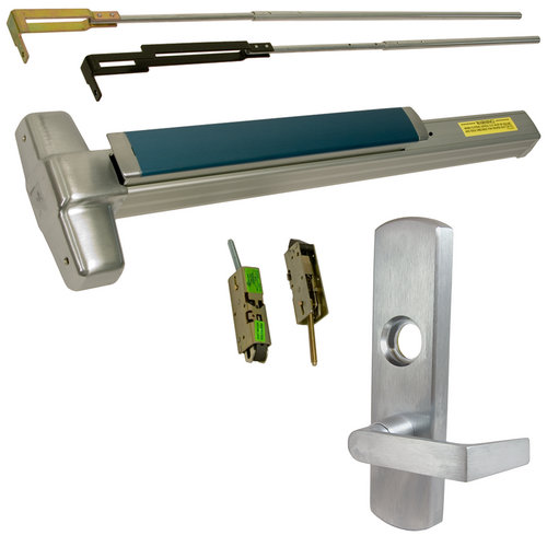 Von Duprin 9847L-626-36-RHR 06 KIT - CVR Smooth Exit Device, 996L-06 Lever Trim, RHR, 36in x 84in, Satin Chrome
