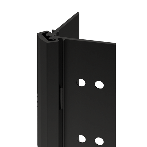 Select Products SL11-83-BK-HD300 Heavy Duty Geared Continuous Hinge, 83in, Up to 300lb, Black