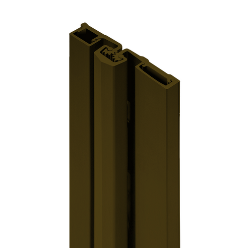 Select Products SL57-95-BR-HD600 Heavy Duty Geared Continuous Hinge, 95in, 600lb, High Frequency, BR Dark Bronze