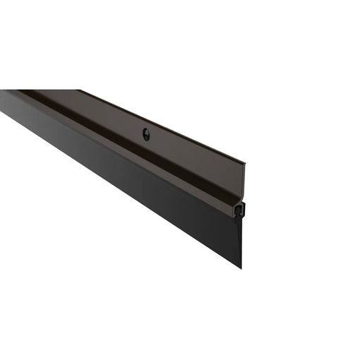Pemko 307DV 36IN Bottom Door Sweep, 36in, Black Eco-V Insert, Dark Bronze Anodized Aluminum