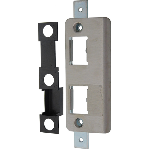 Adams Rite 4300-30-2RPC Electric 1-1/8in Backset Deadlatch (Steel Hawk), Non-Handed, 12/24VDC