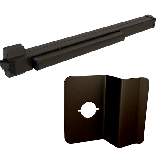 Von Duprin 22NL-695-48 Rim Exit Device Kit, 210NL Nightlatch Trim, 48in, Hex Dogging, Grade 1, Dark Bronze