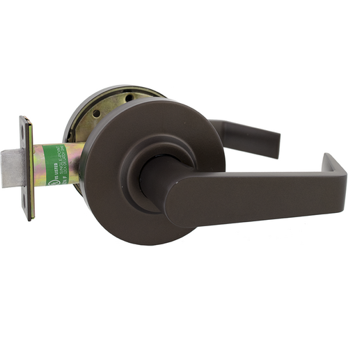 Arrow Lock QL01SR613E-2 3/4 BS Passage Sierra Lever, 2-3/4in Backset, Grade 1, 613E/US10BE Oil Rubbed Bronze